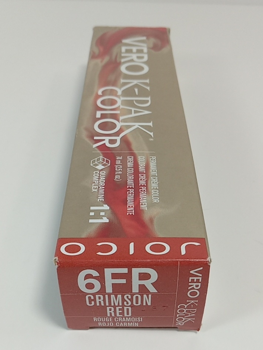 Crimson Red Joico Vero K-PAK Permanent Hair Color Creme 6FR